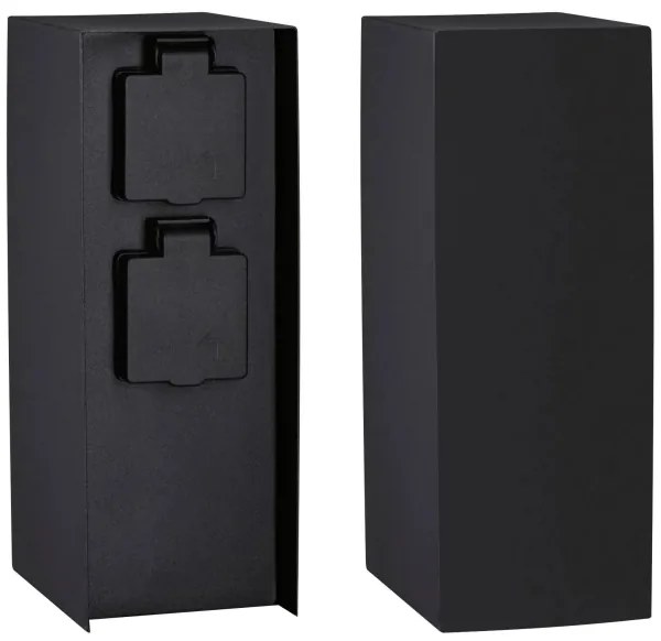 Paulmann 94657 - Kültéri csatlakozós oszlop RIO 2Z SCHUKO 230V IP44