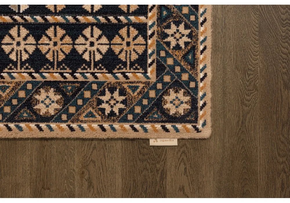 Barna gyapjú szőnyeg 170x240 cm Astrid – Agnella