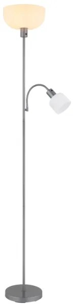 Globo 59947 - HINTON állólámpa 1xE27/40W/230V + 1xE14/25W