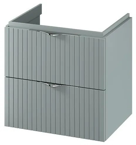 Cersanit S1015-015 - Falra szerelhető fürdőszobai mosdó alatti szekrény TIRSO 60x45 cm menta