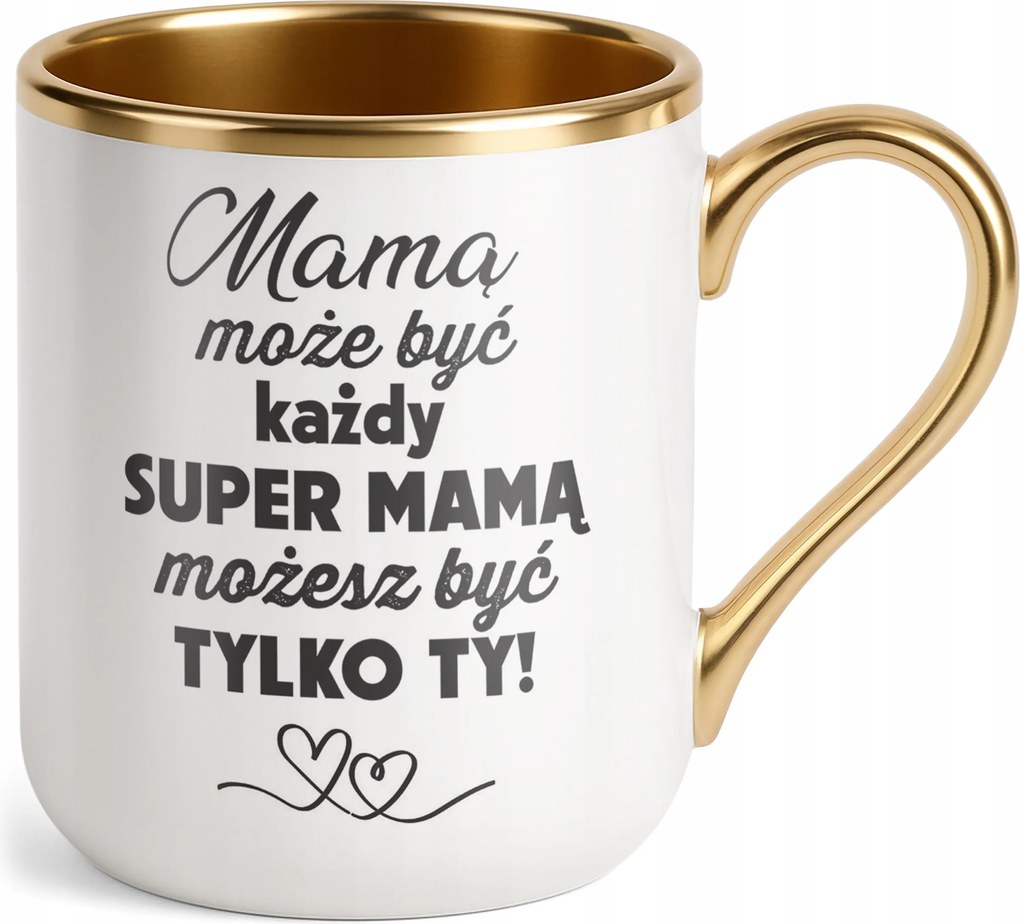 Prémium Bögre Arany Anyák napja Anyák napi Ajándék Szuper Anya