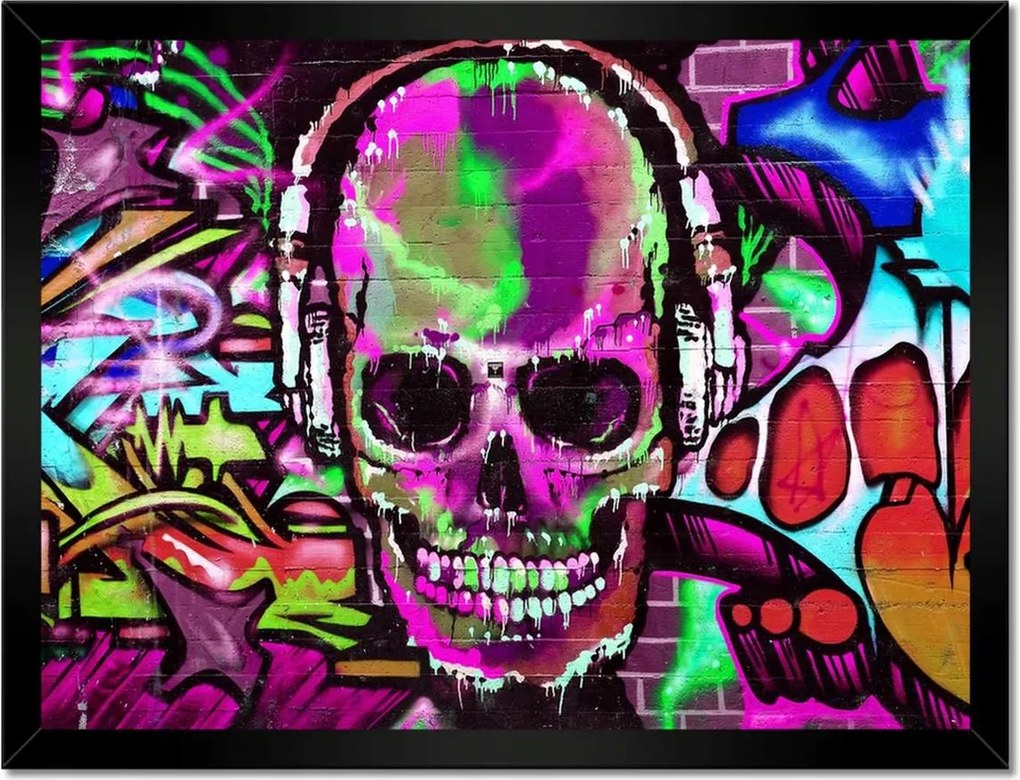 Poszterek keretben 40x30 Graffiti Utcaművészet