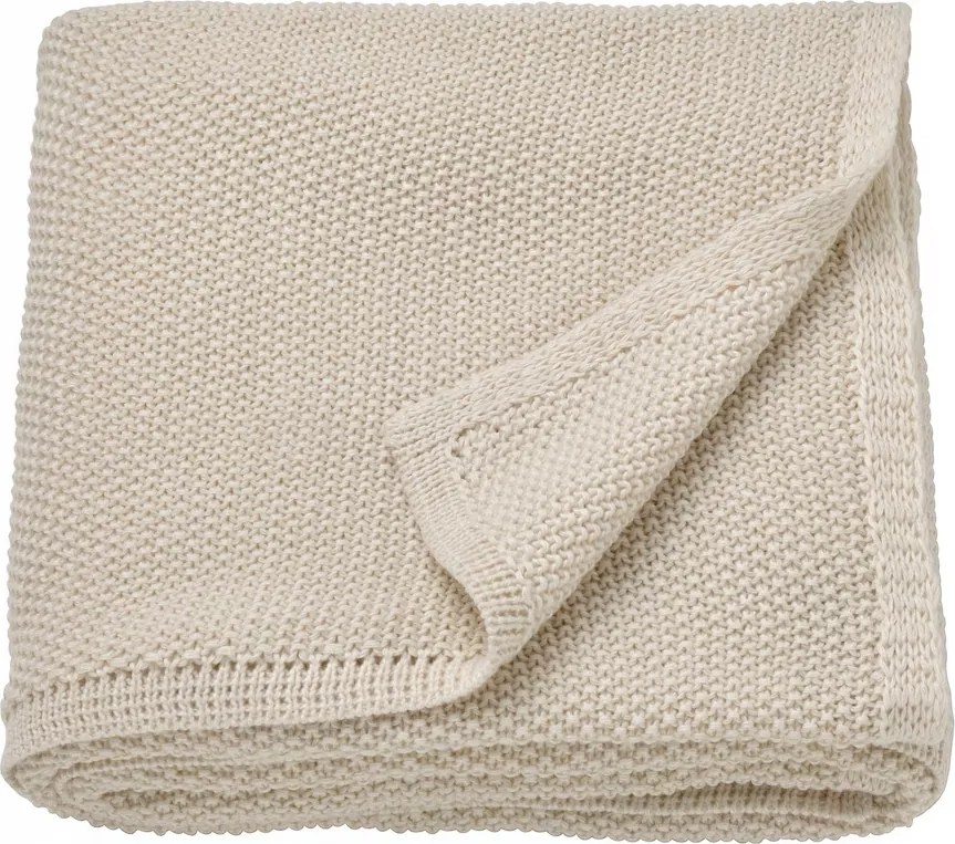 Ikea Humlemott Pléd, krémszínű, 130x170 cm