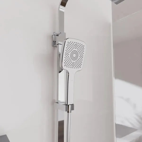 Schütte 60530 - OCEAN termosztátos zuhanyszett, fényes króm