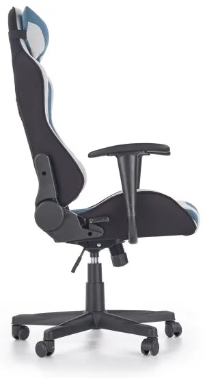 KODA irodai szék világosszürke/kék