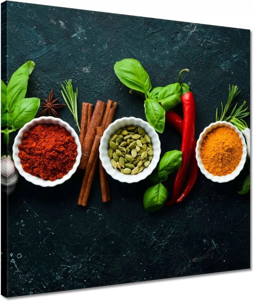 Képek 40x40 Egészséges konyha Fűszerek