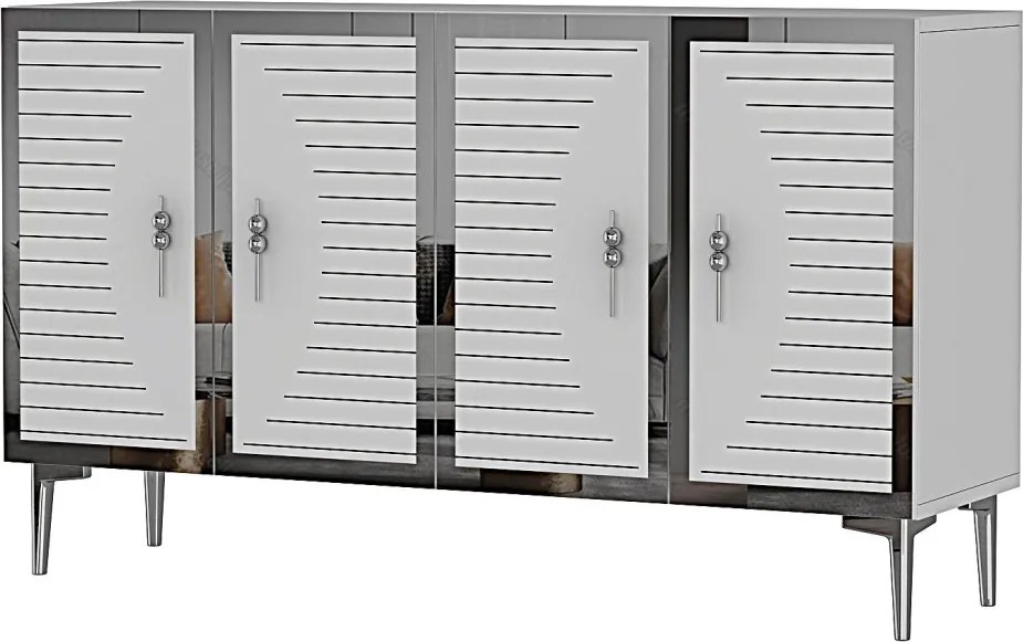 Tuna 120 - White, Silver