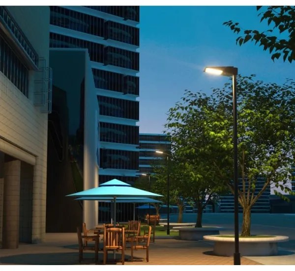 LED napelemes utcai lámpa érzékelővel STREET LED/30W/9,6V 3000/4000K 6000 mAh IP65