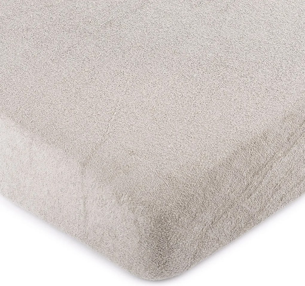 4Home frottír lepedő szürke, 180 x 200 cm