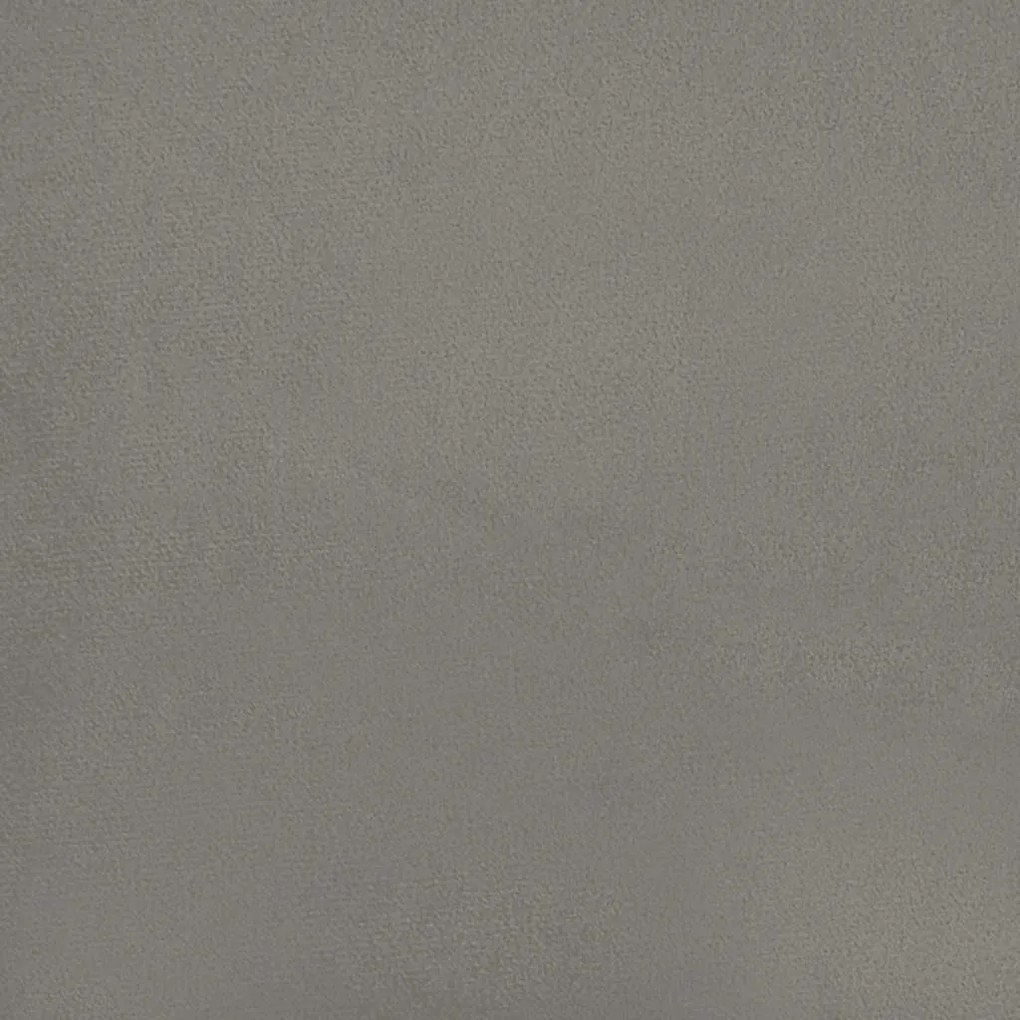 világosszürke bársony zsebrugós ágymatrac 120x210x20 cm