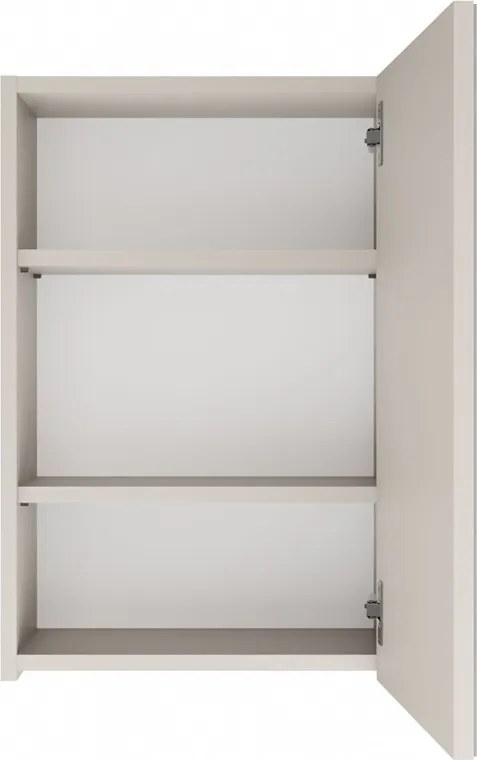 Aldabra POLA 1DL fürdőszoba szekrény 40x22x60 cm mosdóval, tükörrel, kasmír