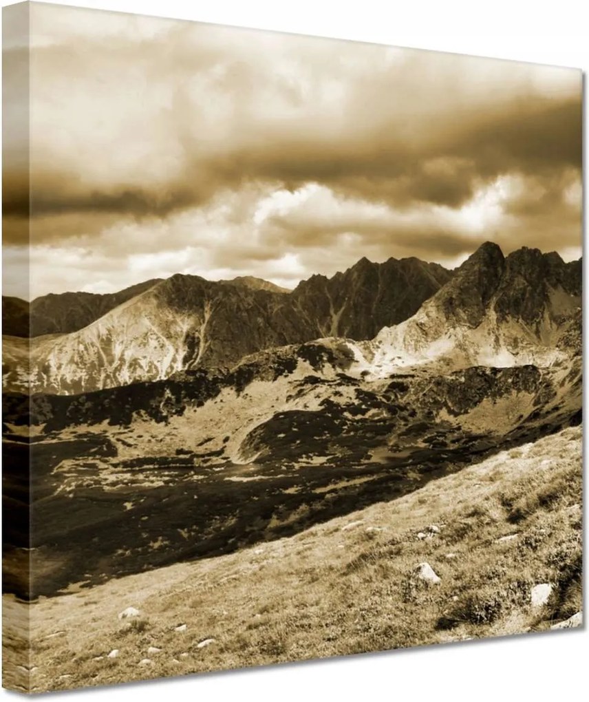 Vászonkép 60x60 Tátra Lengyel hegyek Kilátás