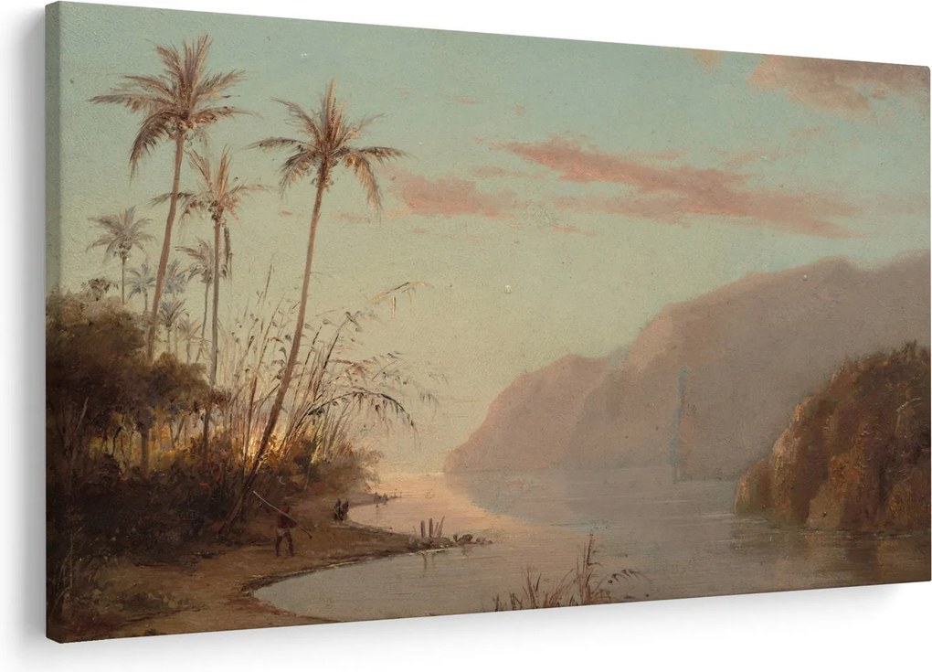 Kép - Camille Pissarro, A creek in st. Thomas (Virgin Islands), reprodukciók (90x60 cm)