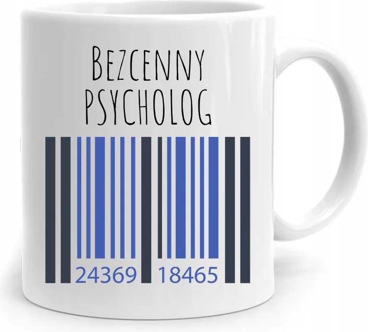 Pszichológus Pszichoterapeuta Bögre nyomtatott fényképpel