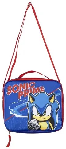 Sonic a sündisznó thermo uzsonnás táska, kék 22 cm (Prime)