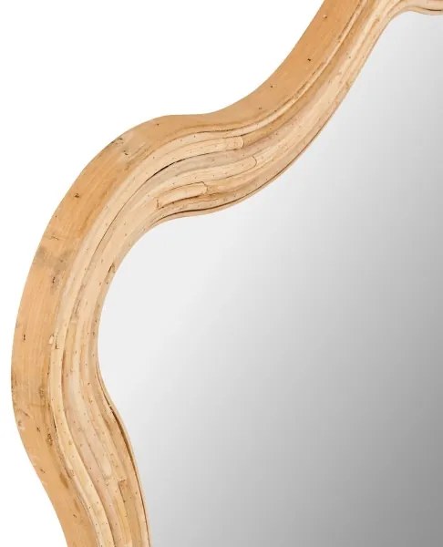 Atmosphera - MAGGIE rattan fali tükör 100x70 cm