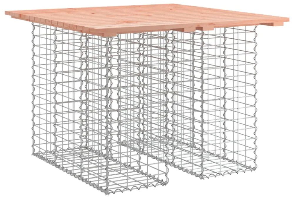 tömör duglászfenyő gabion kerti pad 100x102x72 cm