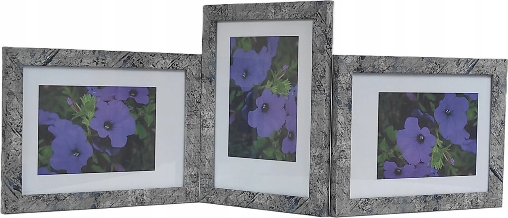 Galéria multikeret Marmo fotó 15x21 cm Hármas szint/függőleges/szint Szürke