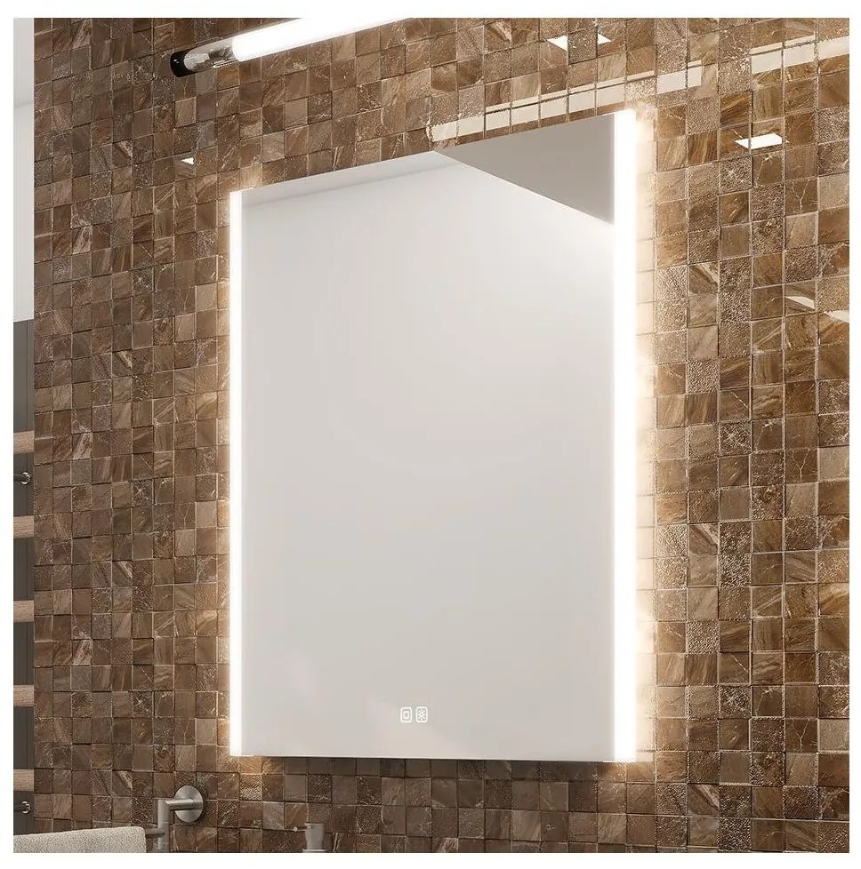 NIMCO ZP 11001VX - LED Fürdőszobai tükör háttérvilágítással 3000-6500K 70x50 cm IP44