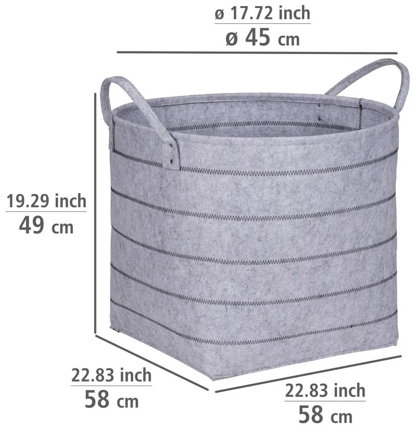 Textil tárolókosár Nella – Wenko