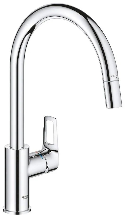 GROHE 30556000 - START LOOP 357 mm mosogató csaptelep, fényes króm
