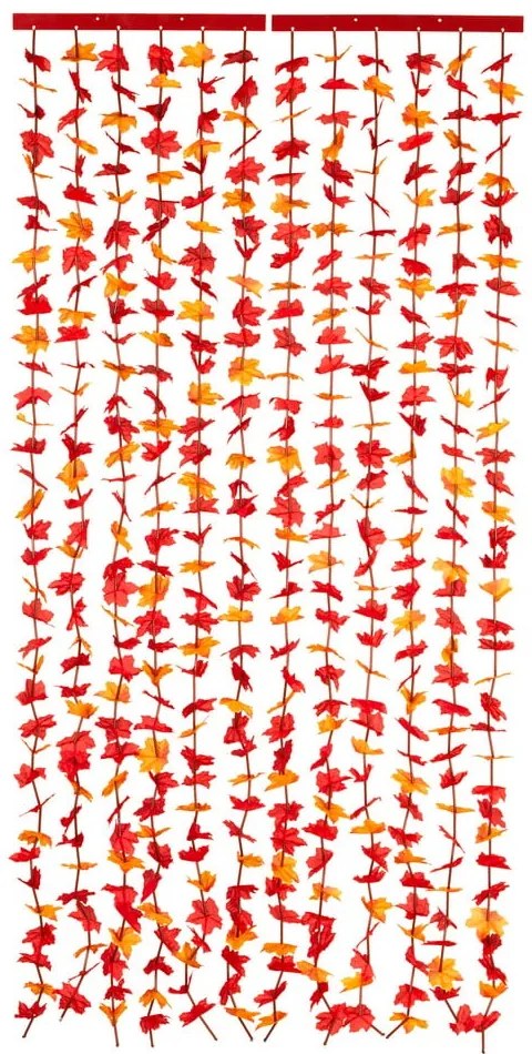 Piros függöny ajtóra 90x190 cm Indian Summer – Maximex