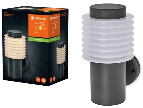 Ledvance - LED Kültéri fali lámpa RONDO LED/9W/230V IP44 antracit