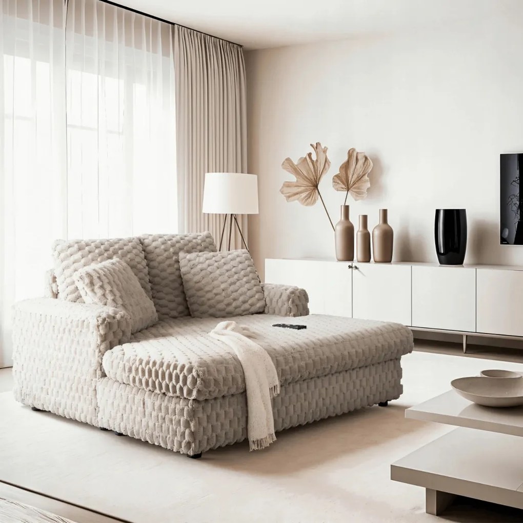 Elegáns Kanapé Bézs Színben. KOBEL