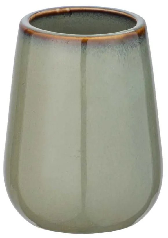 Zöld kerámia fürdőszobai kiegészítő szett Sermione – Wenko