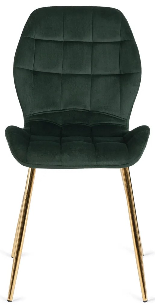Zöld Bársony Étkezőszék. LUCKY
