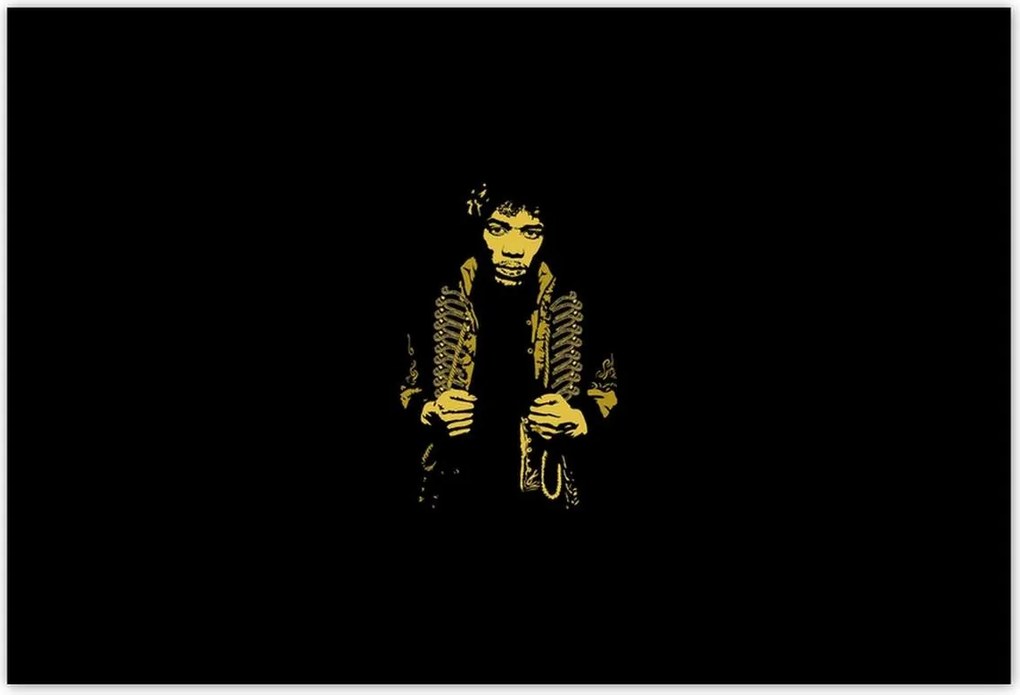 Poszterek 155x105 Jimi Hendrix Zenész