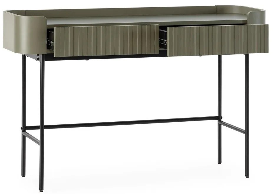 Khaki konzolasztal 40x120 cm Willa – MOME