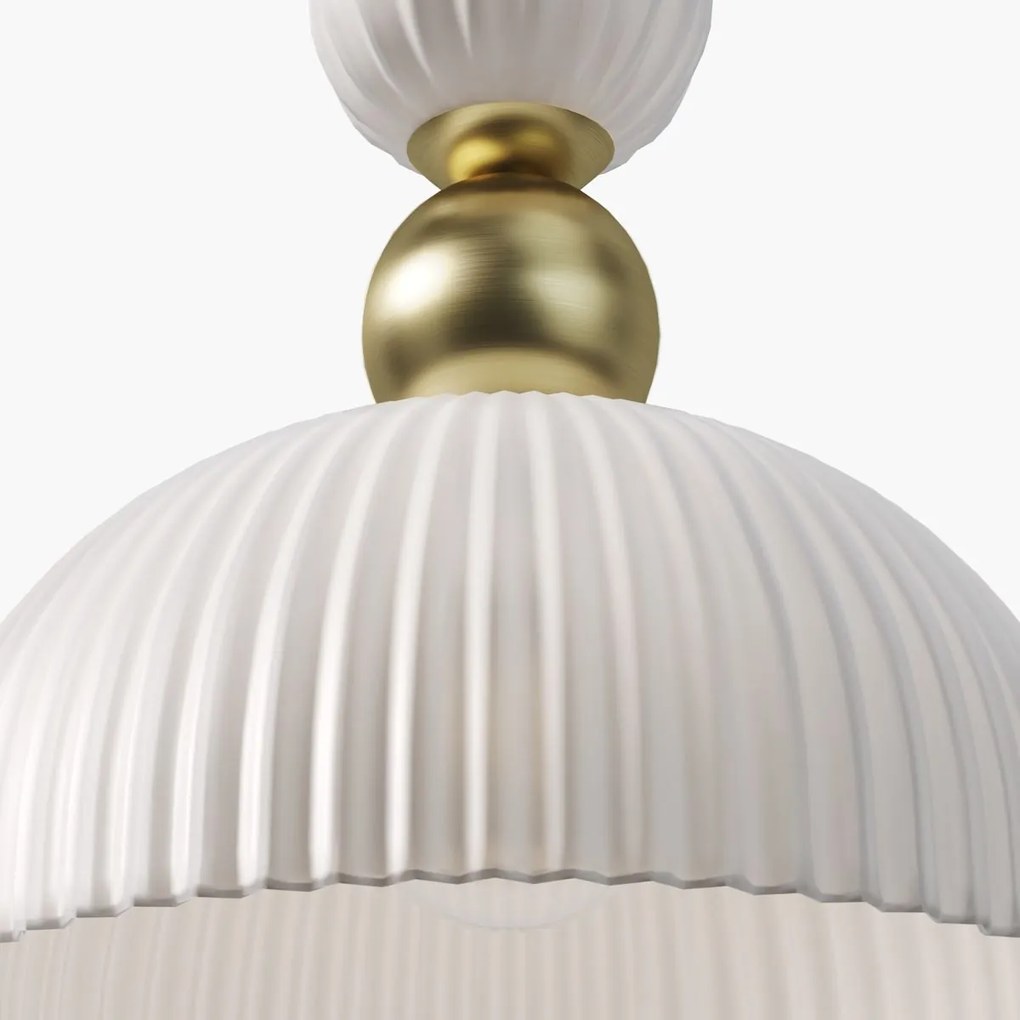 Maytoni modern függeszték antic fehér arany mymod302pl-01w1