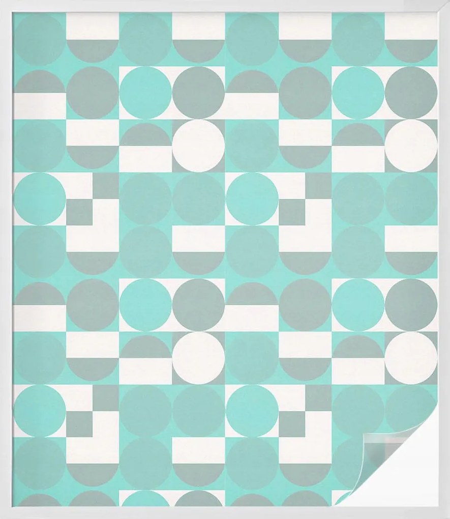 Ablaküveg fólia Adatvédelem Geometrikus formák 100x116 cm