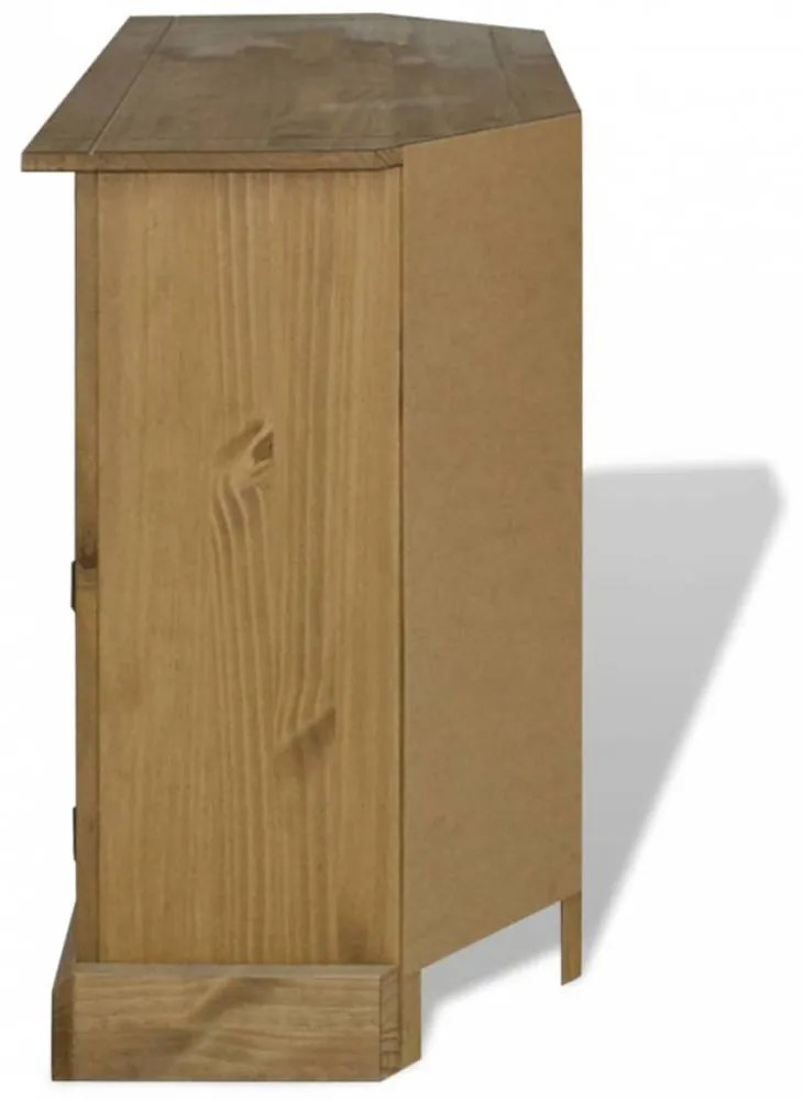 Mexikói corona fenyőfa konzol asztal 80x43x78 cm
