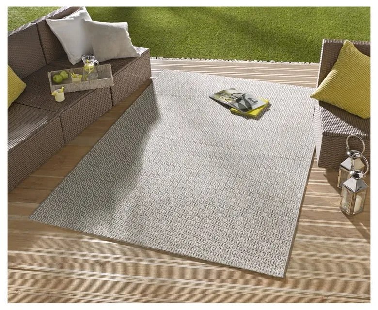 Coin szürke kültéri szőnyeg, 160 x 230 cm - NORTHRUGS