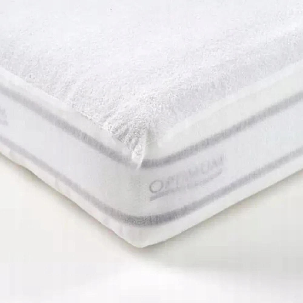 Frottír védő vízhatlan páraáteresztő Optimum oldalakkal 120x200