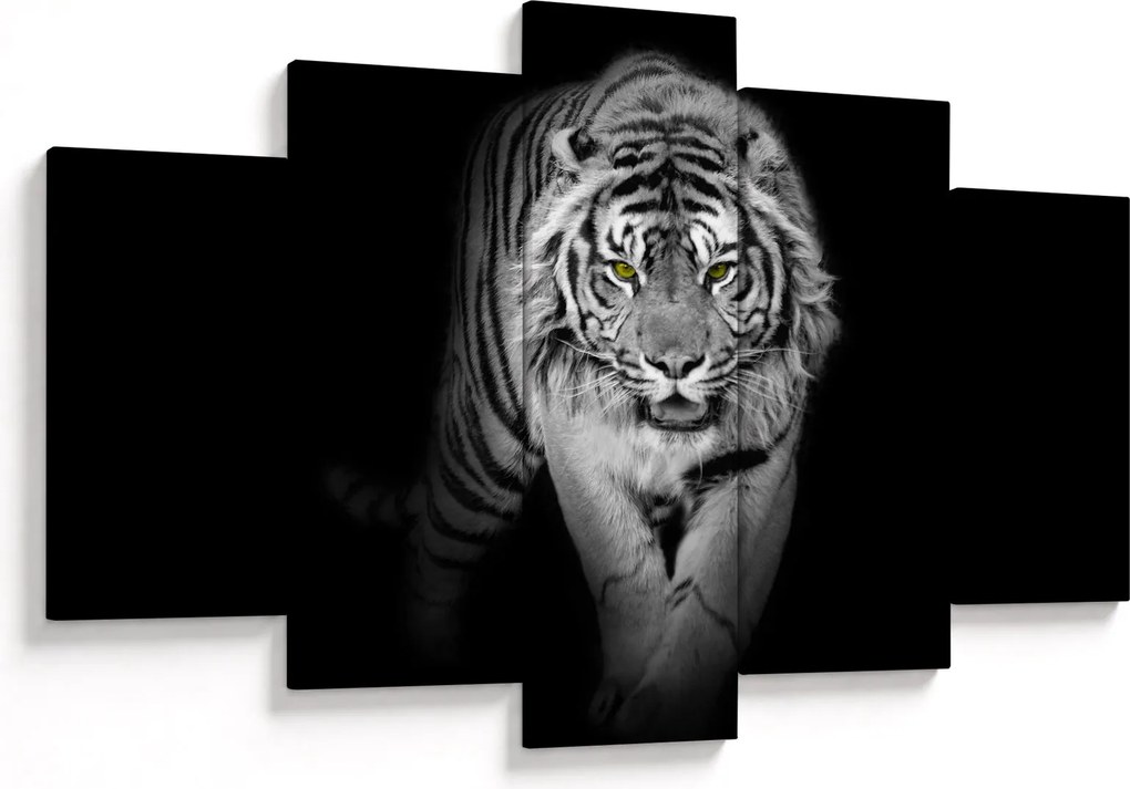 Kép - Sárga szemű tigris (150x105 cm)