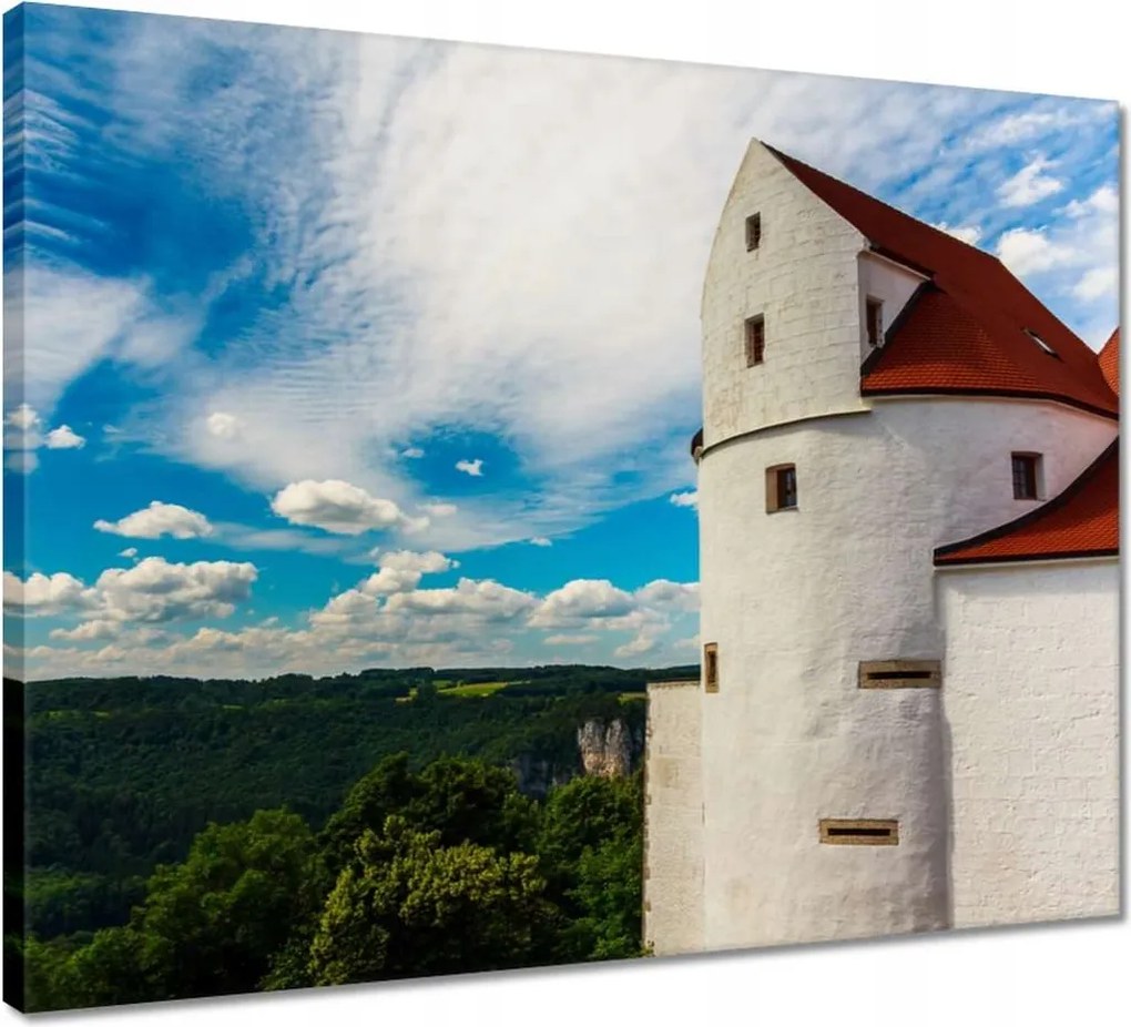 Vászonkép 50x40 Wildenstein kastély Műemlék