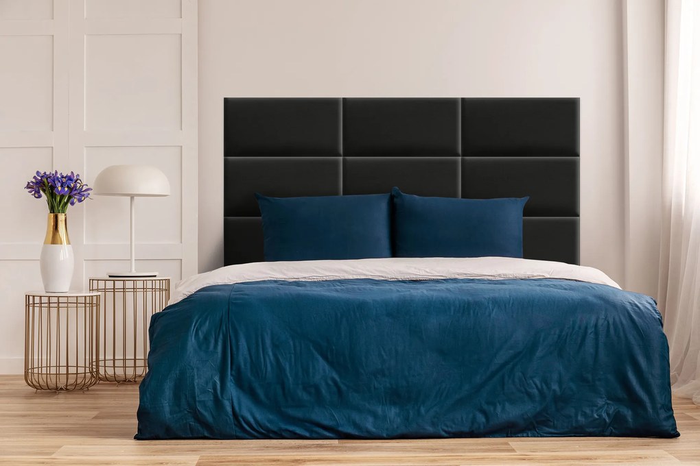 Kárpitozott panel - Téglalap - 100x20cm Szín: Grafit