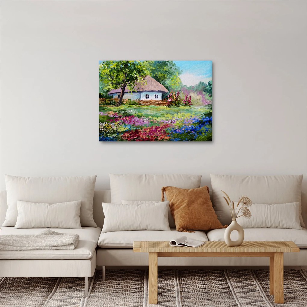 Kép - Vendégház (70x50 cm)