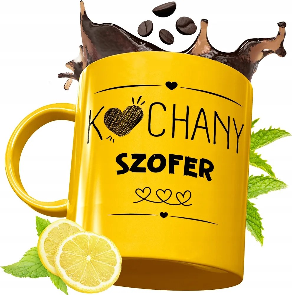 Prémium Arany Bögre Sofőrnek Ajándék Nyomtatott Fotóval