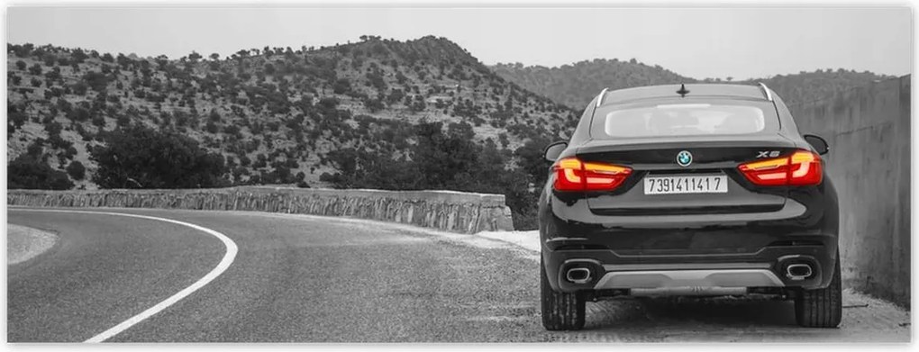 Fotótapéta 250x93 Bmw fekete X6