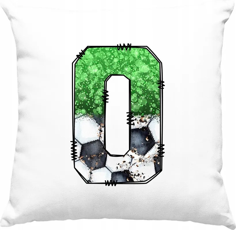 Párna Labda Ábécé O betű 6 Fehér