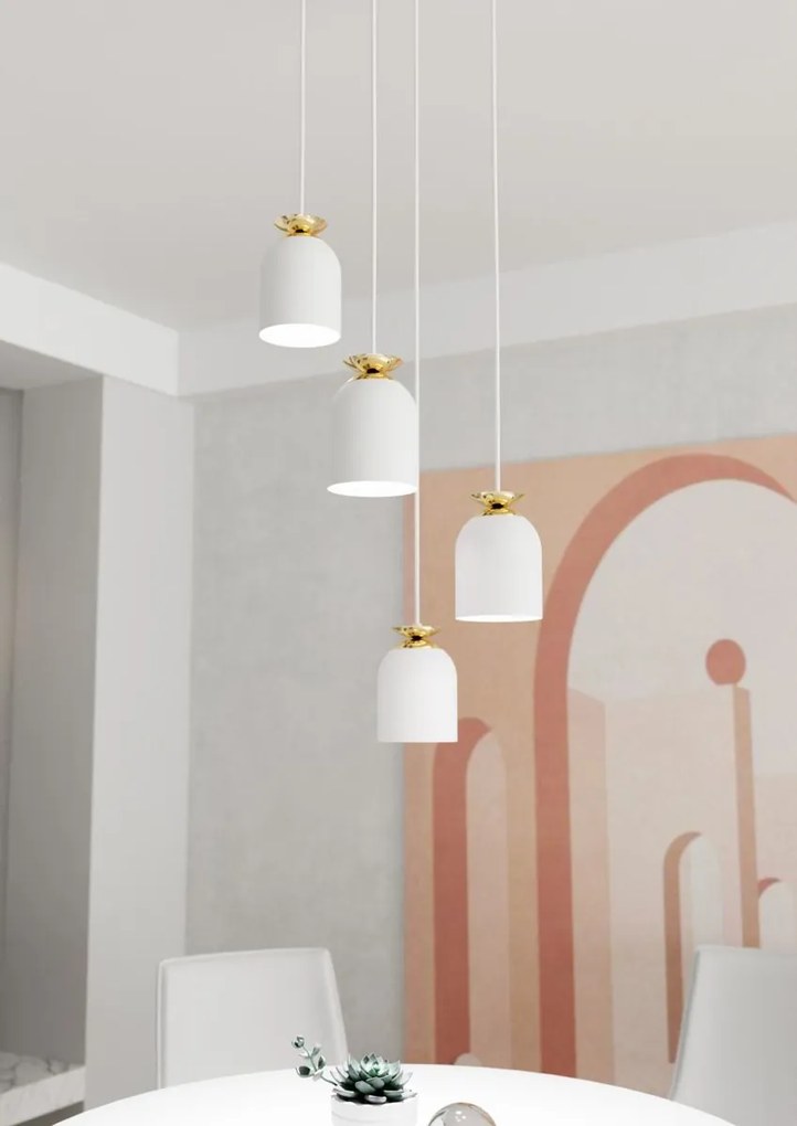 Emibig modern függeszték target fehér emi1401/4prem