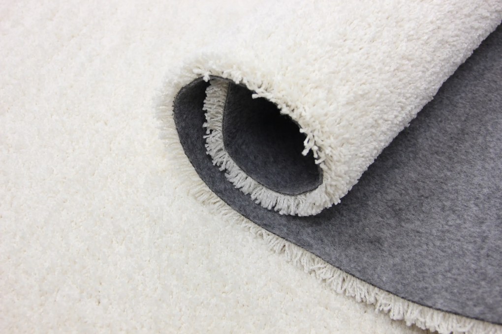 Shaggy Puha Mosható Szőnyeg Krémszínű 200X290