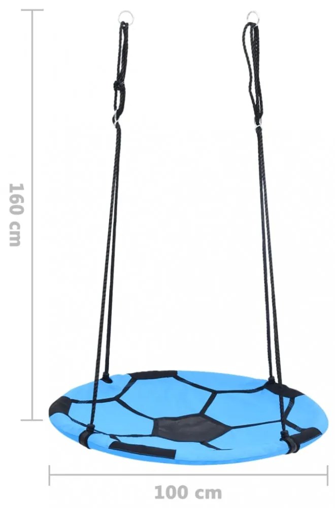 focis mintájú fészekhinta 100 cm