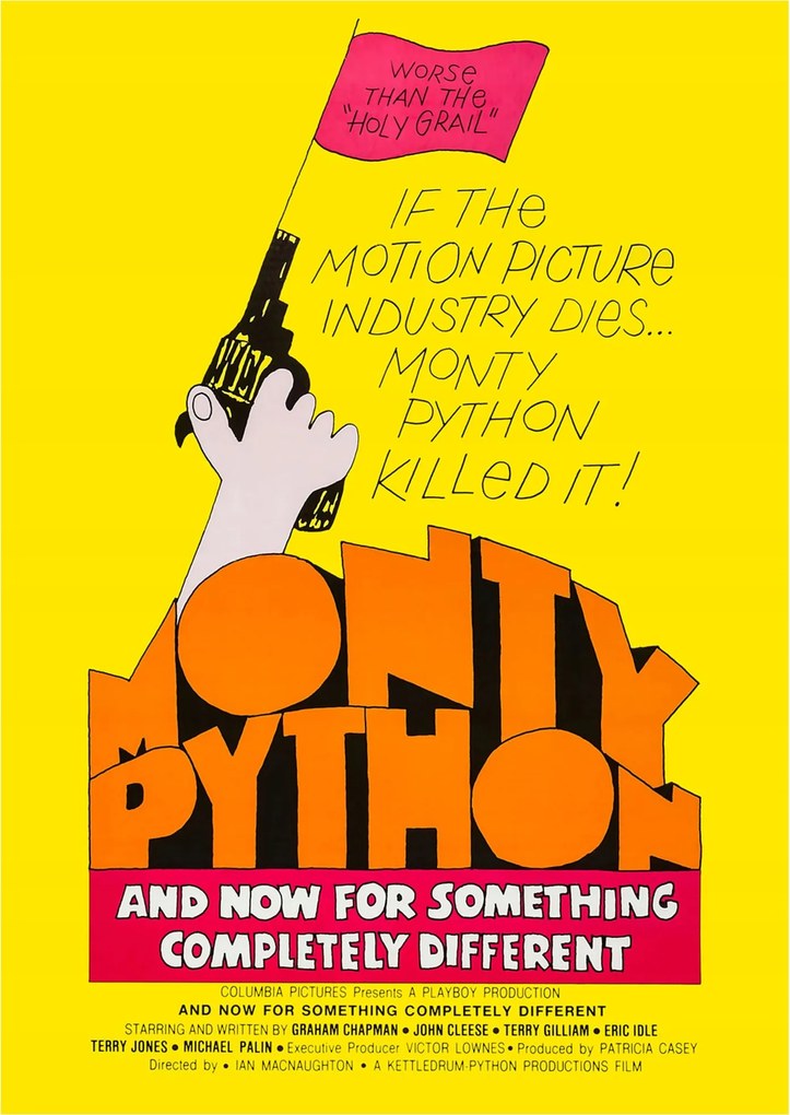 Monty Python poszter És most valami egészen mást!