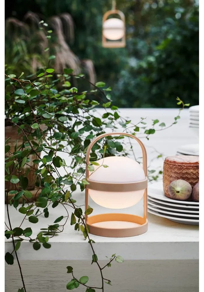 Napelemes-USB-s hordozható LED kültéri lámpa ø 12 cm Soft Spot – Rosendahl