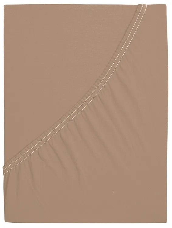 4Home jersey lepedő Ideal diófa, 180 x 200 cm